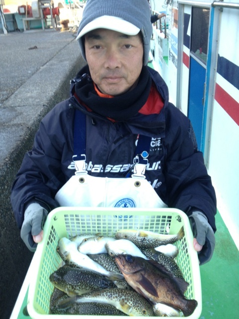 本日竿頭の上野様